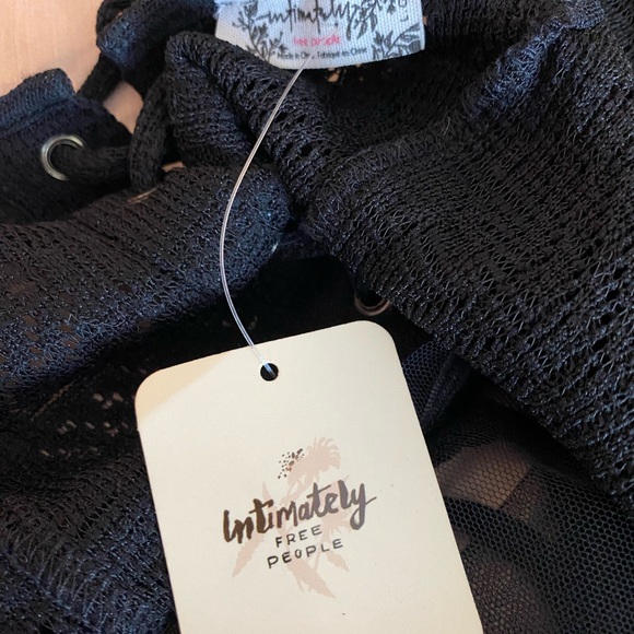 Free People Black Sheer Maxi Dress - Picture 2 of 10